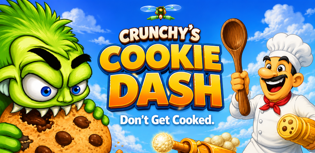 Crunchy's Cookie Dash artwork